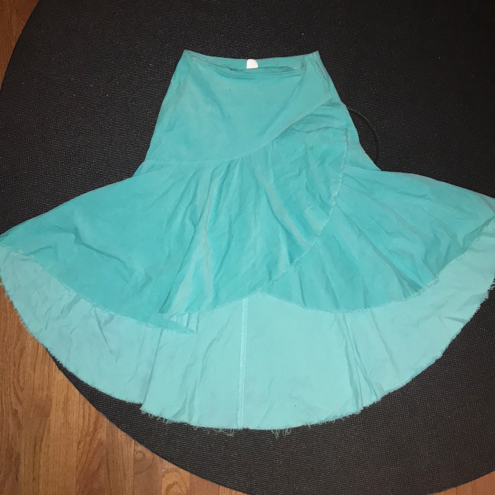 Fun Turquoise Skirt